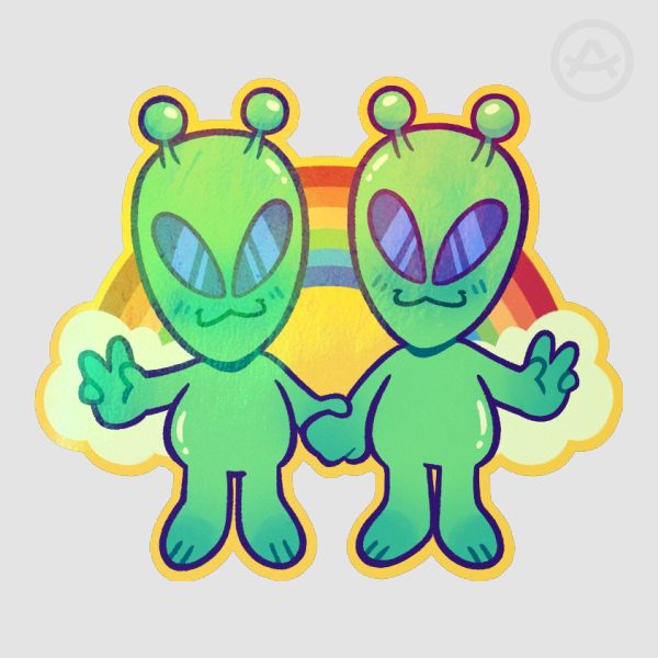 Alien Love | Sticker