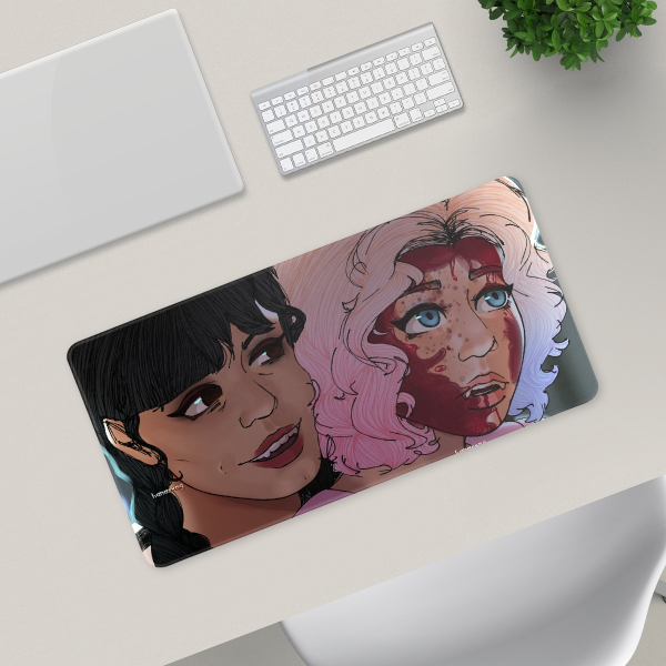 Wenclair Scream Desk Pad