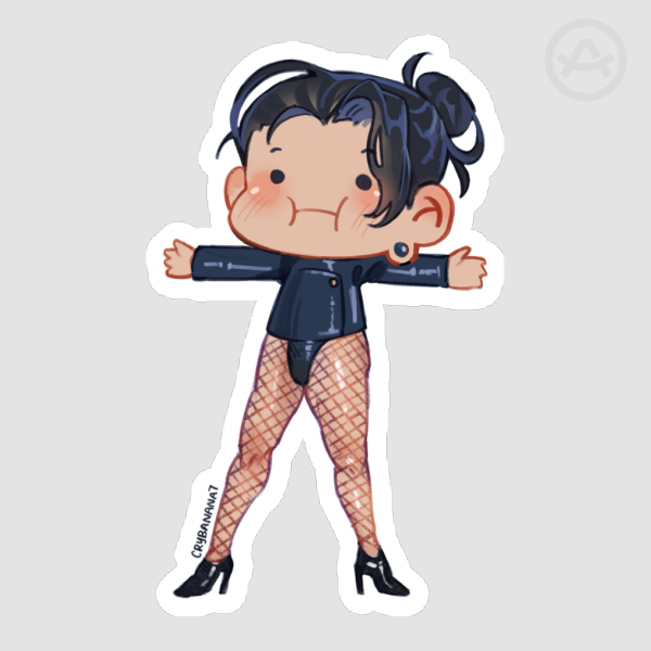 Geto Suguru fishnets