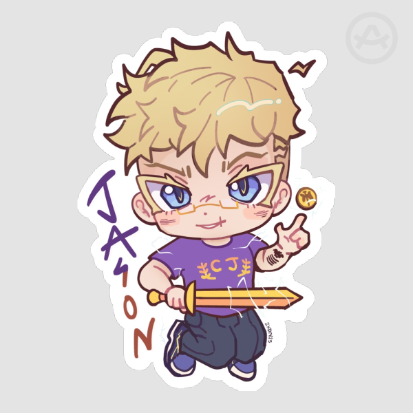 [PJO] Jason Grace Chibi Sticker - Heroes of Olympus