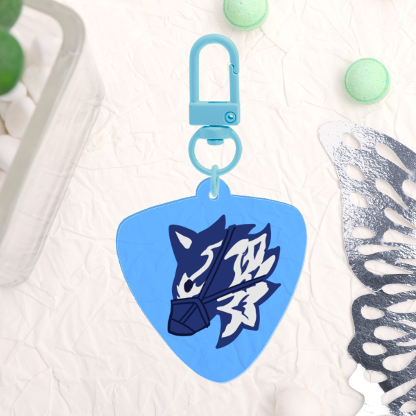 Puppy Rusty keychain