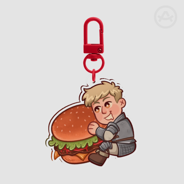 DunMeshi | Laios Burger | Keychain
