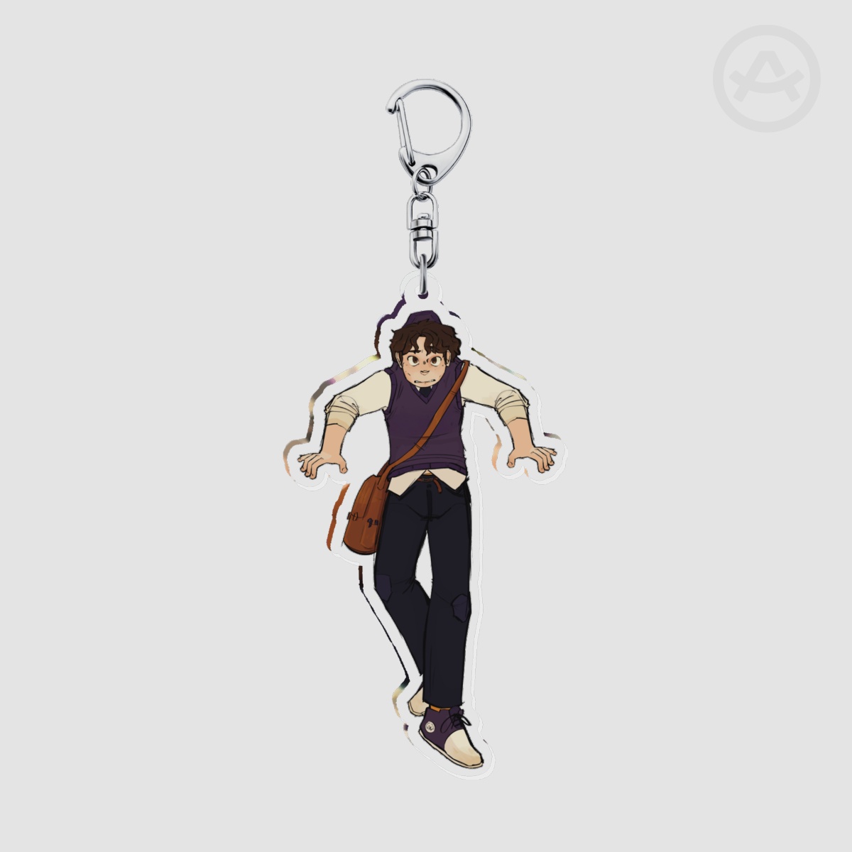 Dangling Spencer keychain