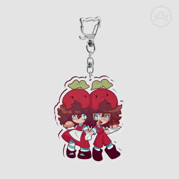 Matt y Maddy Keychain