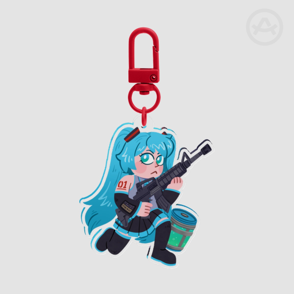 Hatsune Miku | FN Sniper | Keychain