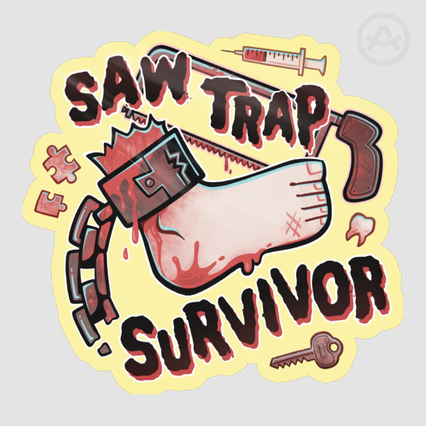 Saw Trap Survivor | Sticker