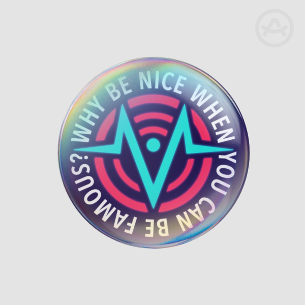 TRUST US | Hazbin Hotel Vees Badge