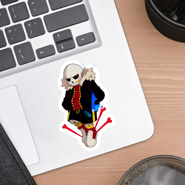 Underfell Sans Holo Sticker