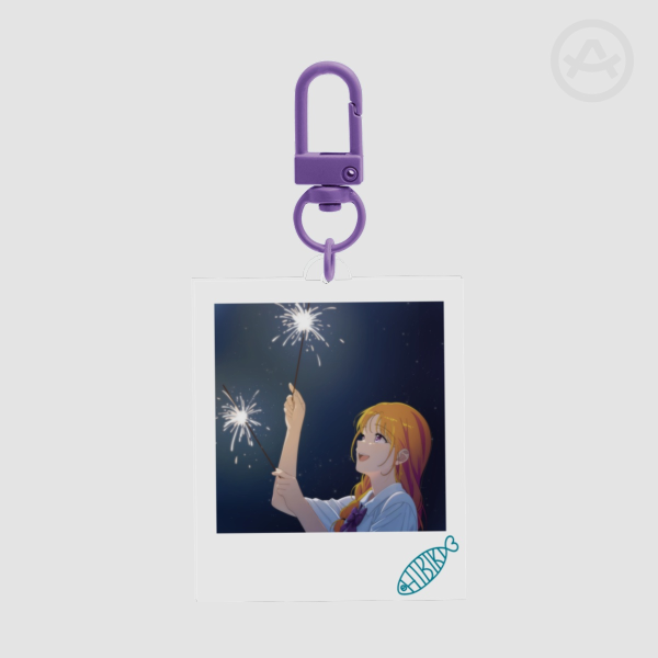 Mitori Shiho Photograph Keychain