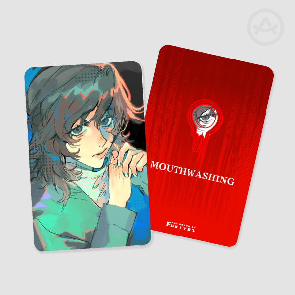 Holographic Photocards - Anya Mouthwashing