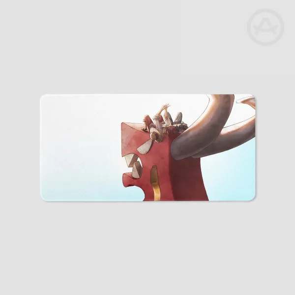 on the figurehead - desk mat / playmat