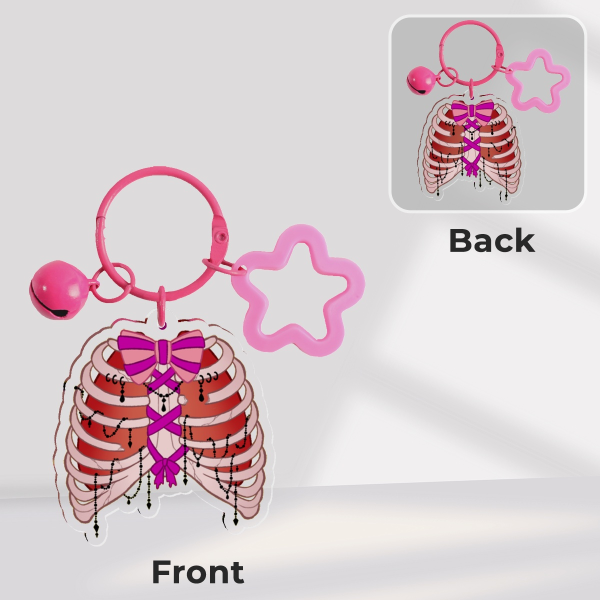 ăOriginalăRibbon Lung | Acrylic Keychain
