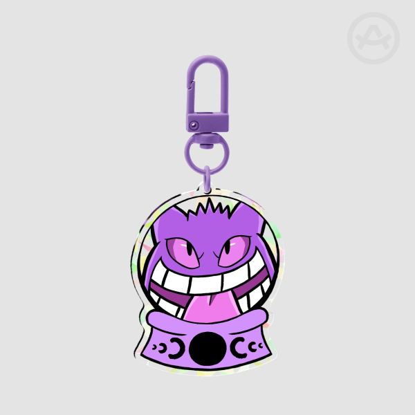 Crystal Ball Gengar Keychain