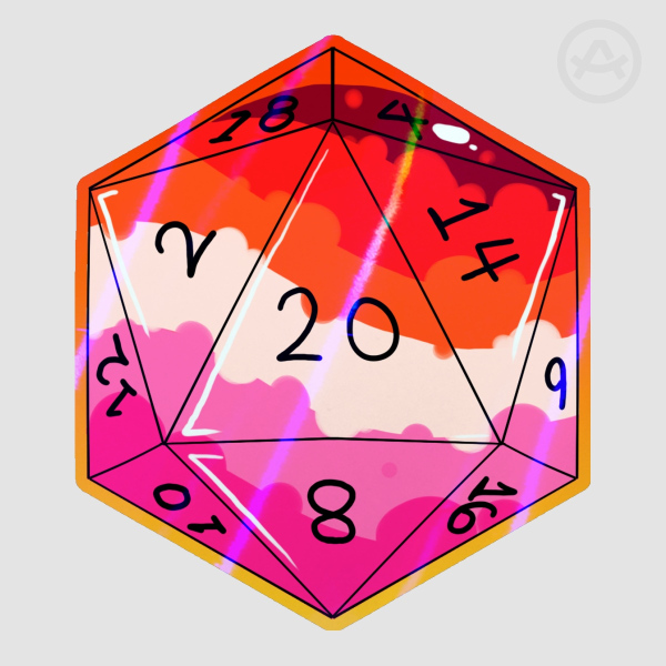 Holo Lesbian D20