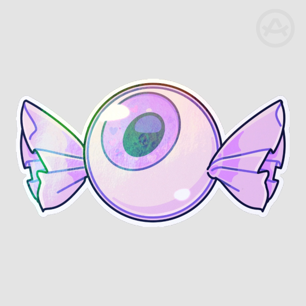 Eyeball candy Sticker