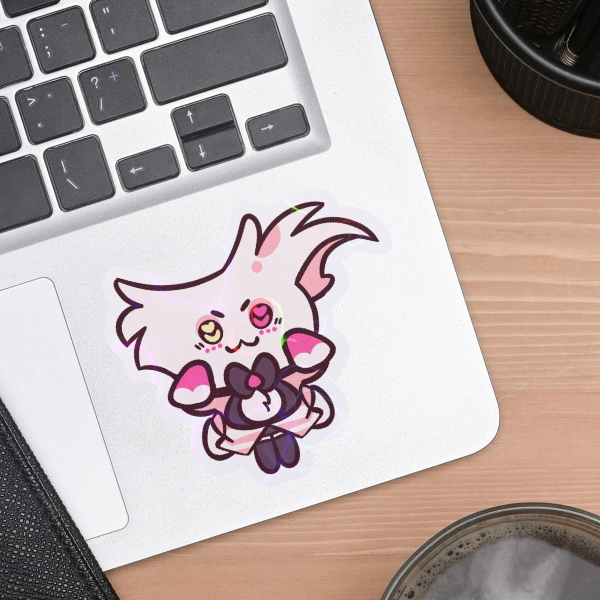 Hazbin Hotel Angel Dust Sticker