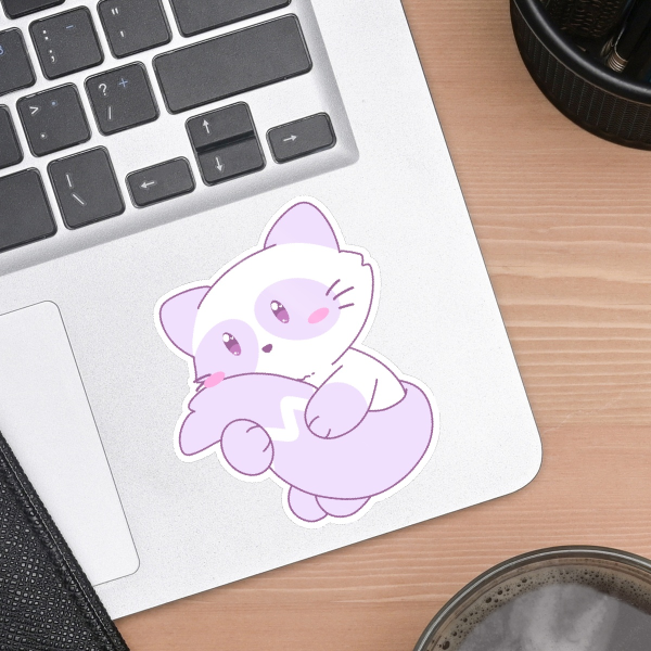 Raki Kazuki Trashpan Sticker