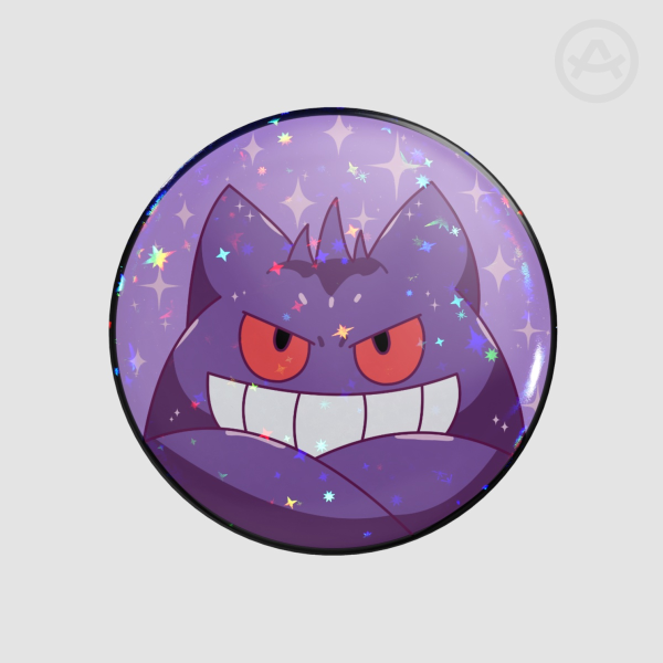 Round Gengar (Button Pin)