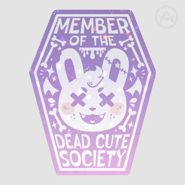Dead Cute Society [PASTEL] | Sticker