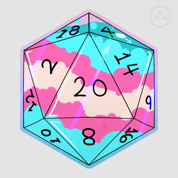 Holo Transgender D20