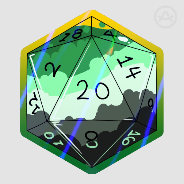 SMALL Aromantic D20