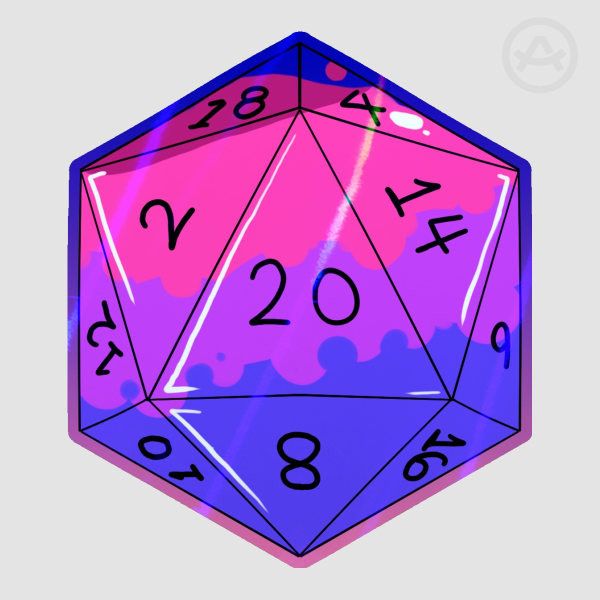 Holo Bisexual D20
