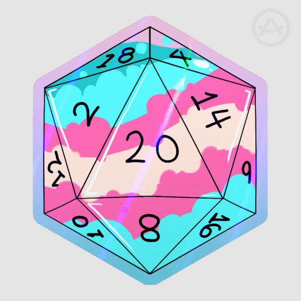 SMALL Transgender D20