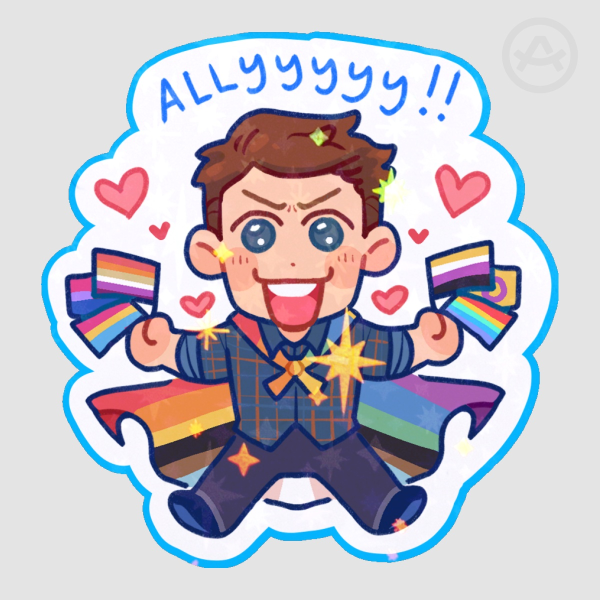 D20 | ALLYYYYY Brennan Colored Edge Sticker