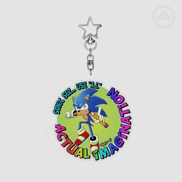 Sonic Sez Keychain
