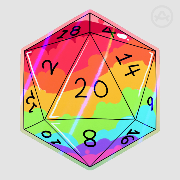 Holo Gay man D20
