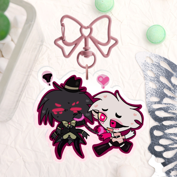 Angel & Arackniss Handcuff Charm