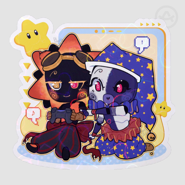 Solarmoon Die Cut Stickers