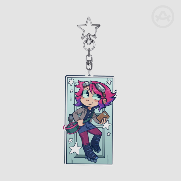 Ramona Acrylic Keychain