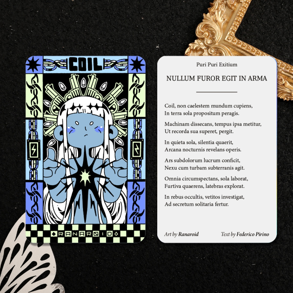 Puri Puri Exitium COIL Holographic Holy Card