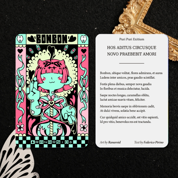 Puri Puri Exitium BONBON Holographic Holy Card