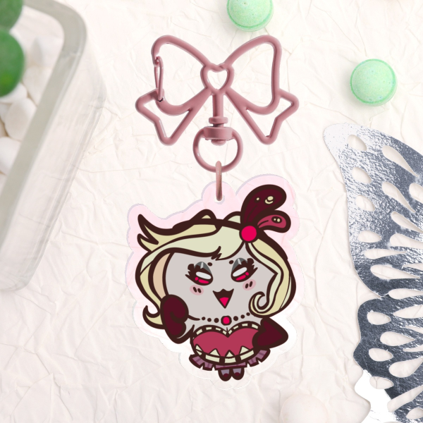 Hazbin Hotel Mimzy Keychain