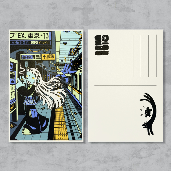 Puri Puri Exitium COIL Postcard