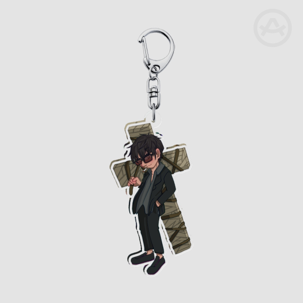 Wolfwood Trigun Acrylic Keychain