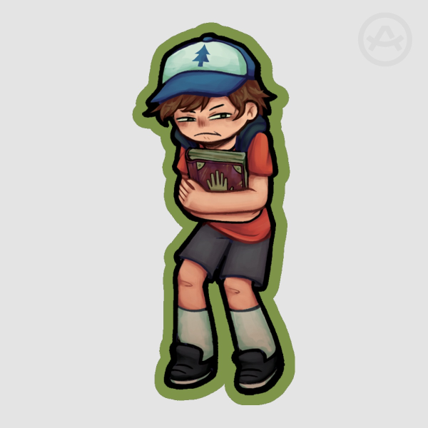 Dipper Pines Die Cut Sticker