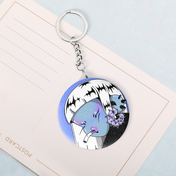 Puri Puri Exitium COIL Plush Mirror Keychain