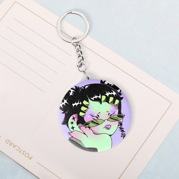 Puri Puri Exitium EDEN Plush Mirror Keychain