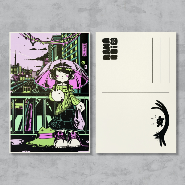 Puri Puri Exitium EDEN Postcard