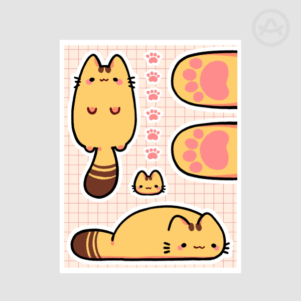 Cheeto Sticker Sheet