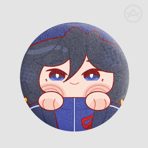 QSMP Quackity plush pin