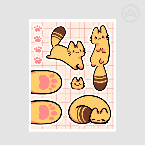 Mesh Sticker Sheet