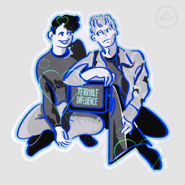 Dan and Phil Sticker