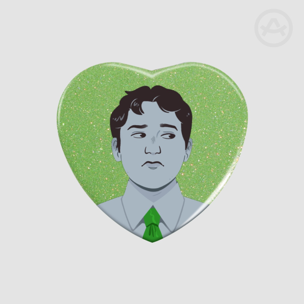 Tally Hall | Andrew | Glitter Heart Badge