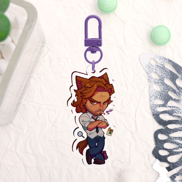 Bigby Wolf Keychain