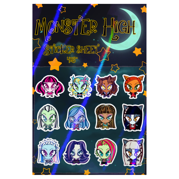 MH sticker sheet