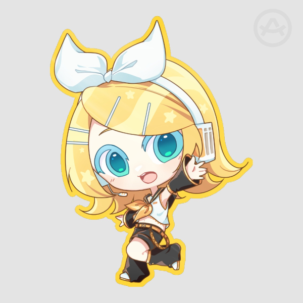 Kagamine Rin Die Cut Sticker